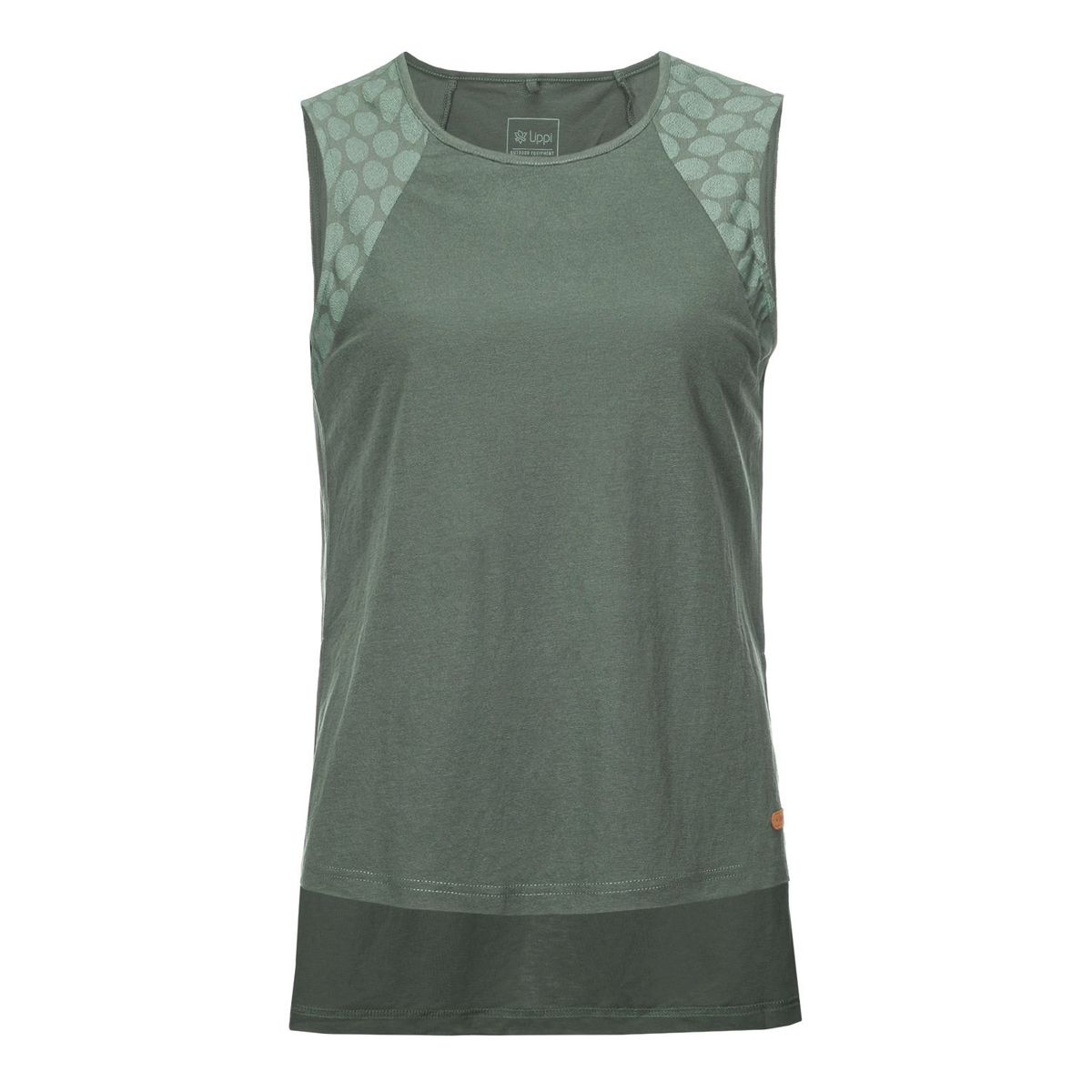 LIPPI - Polera Mujer Sunset T-Shirt Gris Claro Lippi