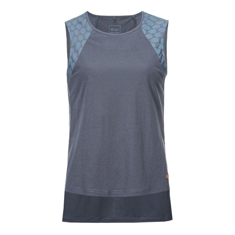 LIPPI - Polera Mujer Sunset T-Shirt Azul Piedra Lippi