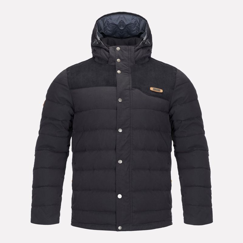 LIPPI - Chaqueta Hombre Kobuk Down Hoody Jacket Negro Lippi