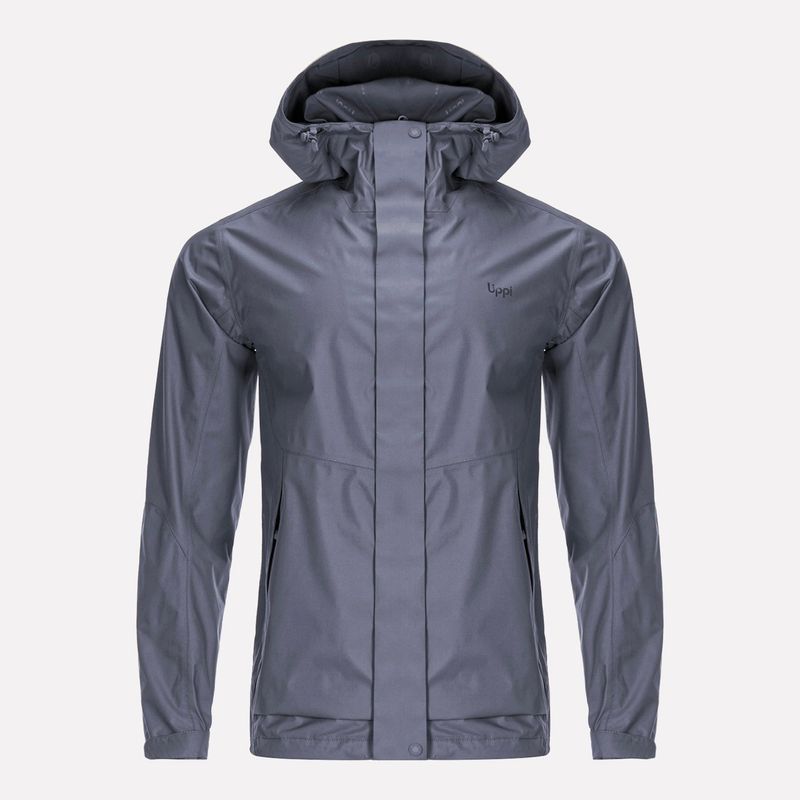 LIPPI - Chaqueta Hombre Blizzard B-Dry Hoody Jacket Gris Oscuro Lippi