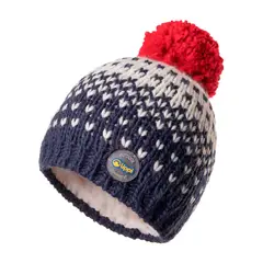 LIPPI - Gorro Mini Zermatt Pom Beanie Azul Noche