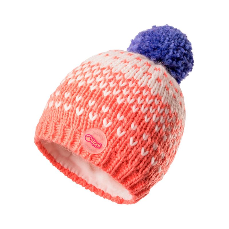 LIPPI - Gorro Mini Zermatt Pom Beanie Damasco Lippi