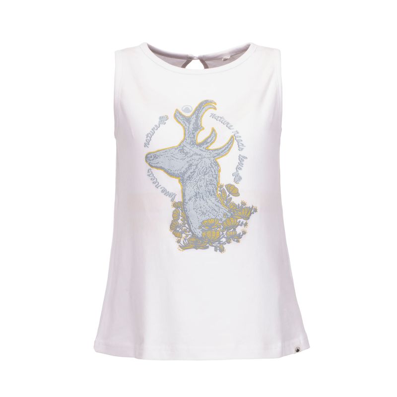 LIPPI - Polera Niña Zoo UV-Stop T-Shirt Blanco Lippi
