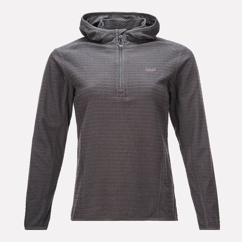 LIPPI - Poleron Teen Girl Mild Nano-F 14 Zip Hoody Vino Lippi
