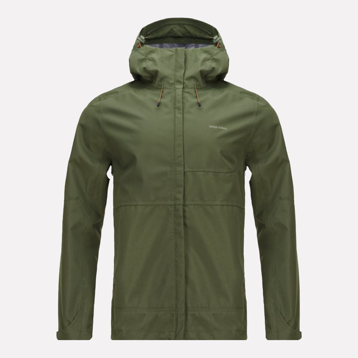 HAKA HONU - Chaqueta Hombre Agua-zero Verde Haka Honu