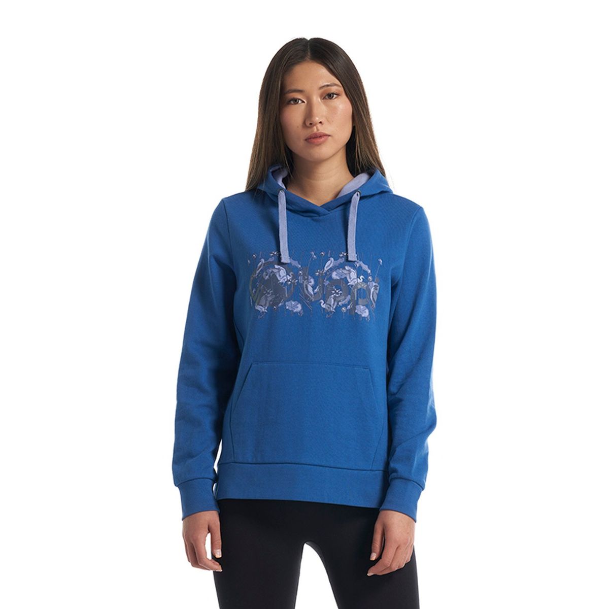 LIPPI - Poleron Mujer Insigne Hoody Sweatshirt Verde Grisaseo Lippi