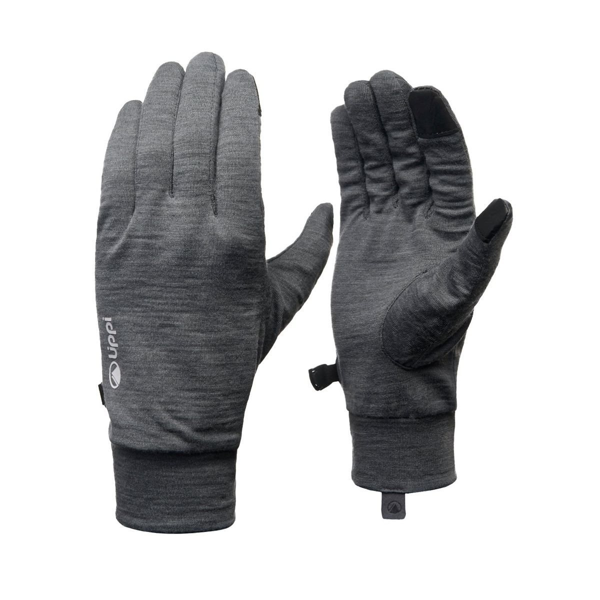 LIPPI - Guante Skintech Merino Wool Glove Gris Lippi
