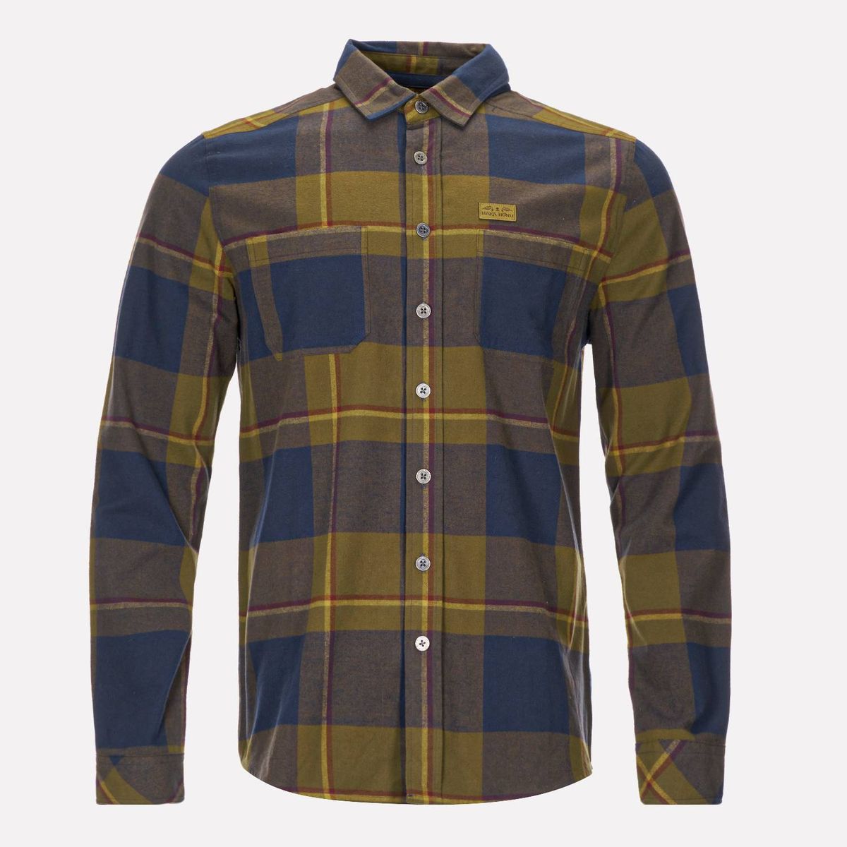 HAKA HONU - Camisas Hombre Hachazo Mostaza Haka Honu