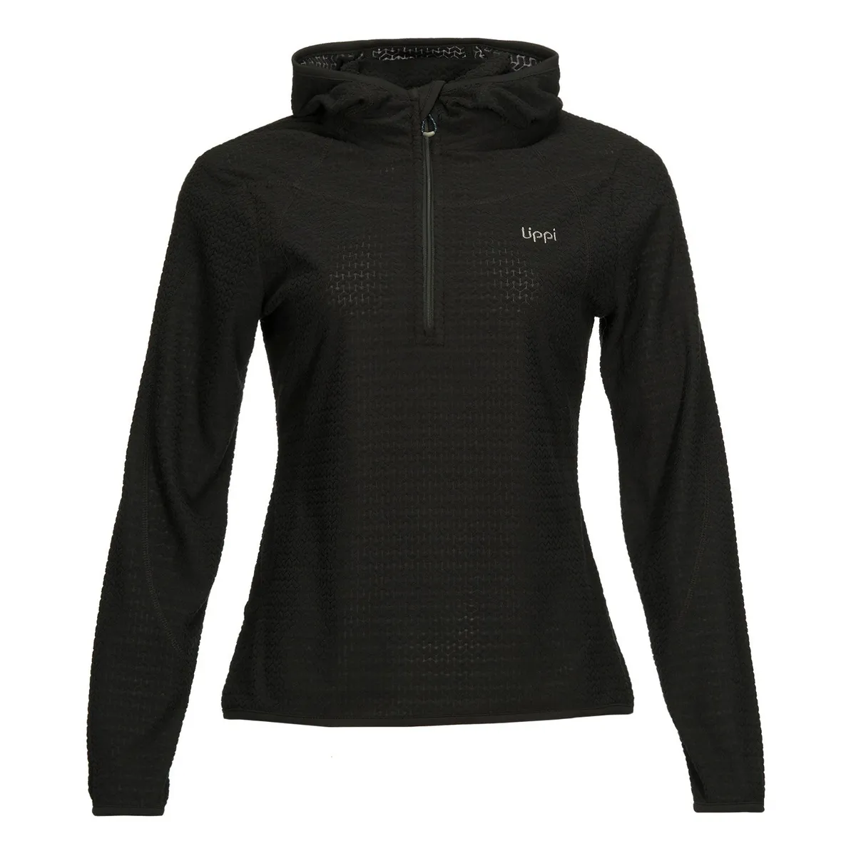 LIPPI - Poleron Mujer Jacaranda Nano-F 14 Zip Hoody Azul Marino Lippi