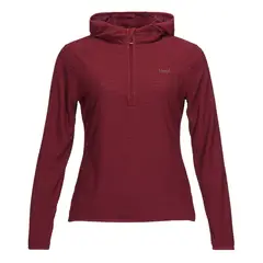 LIPPI - Poleron Mujer Jacaranda Nano-F 14 Zip Hoody Negro