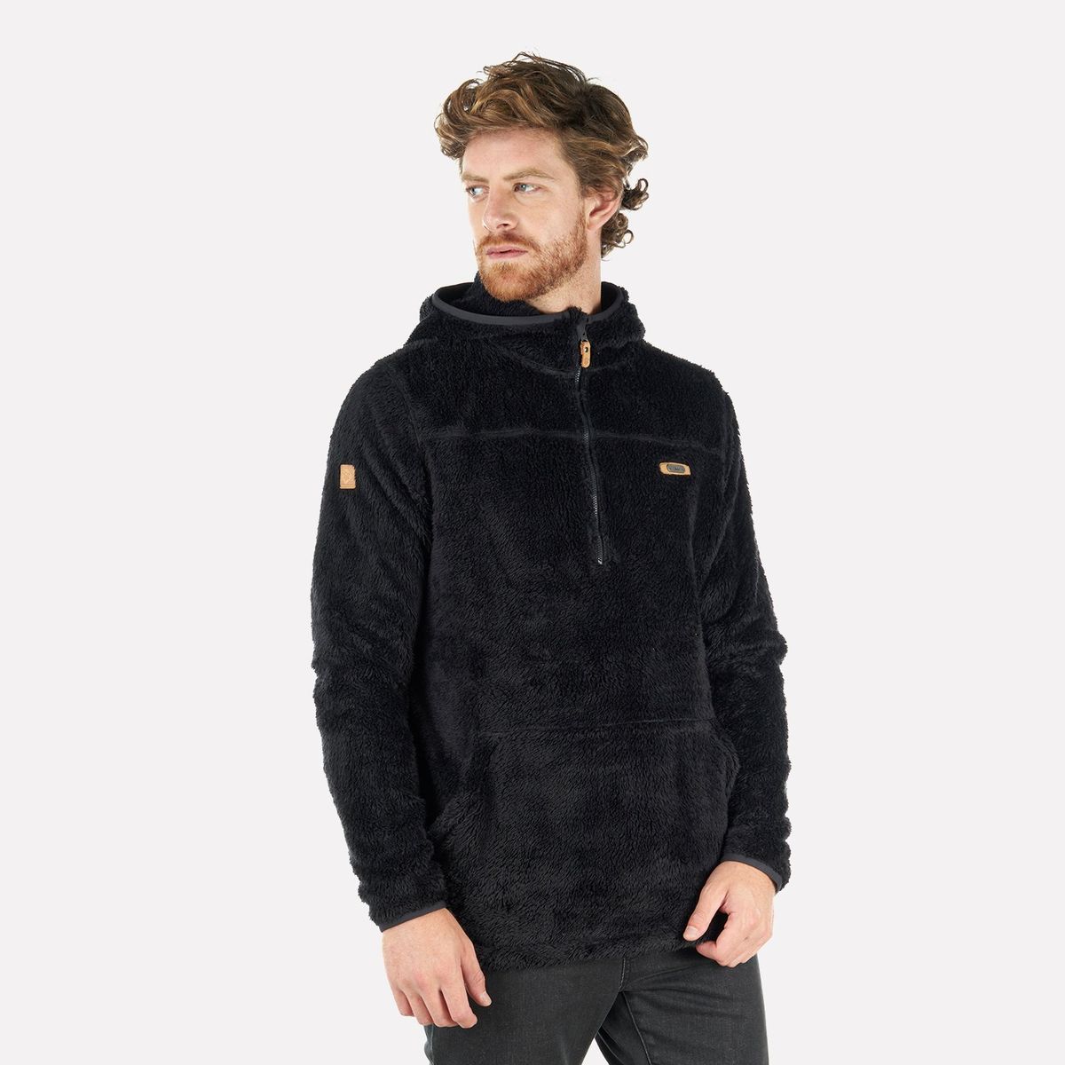 LIPPI - Polerón Hombre Warmy Hoody Sweatshirt Terracota Lippi