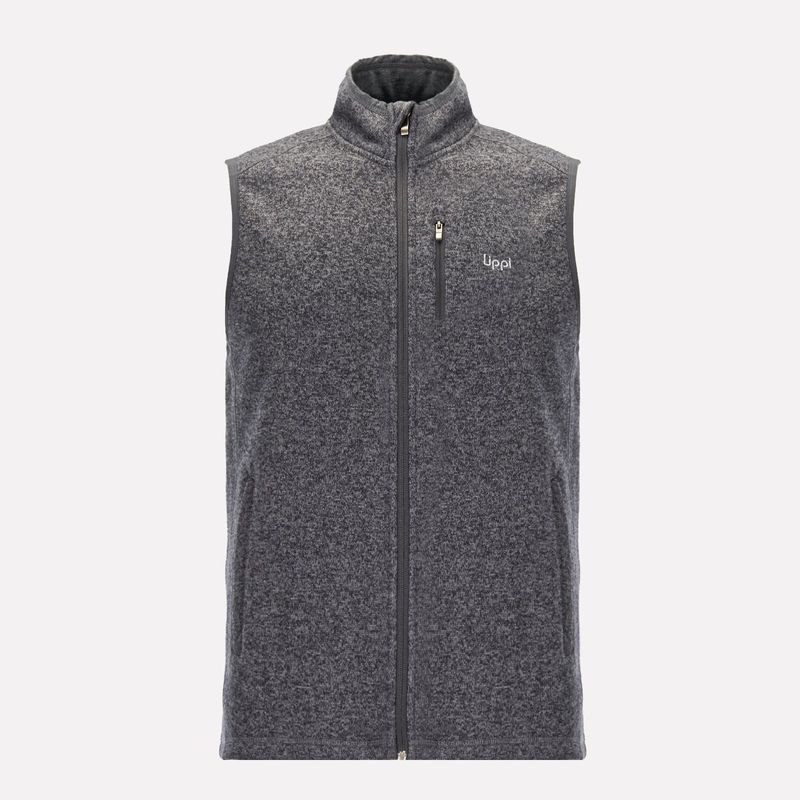 LIPPI - Chaqueta Hombre Coronado Therm-Pro Vest Melange Gris Medio Lippi