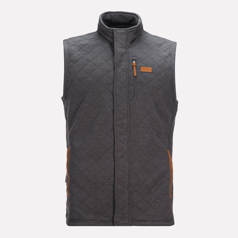 HAKA HONU - Poleron Hombre Vest-ir Verde Militar Haka Honu