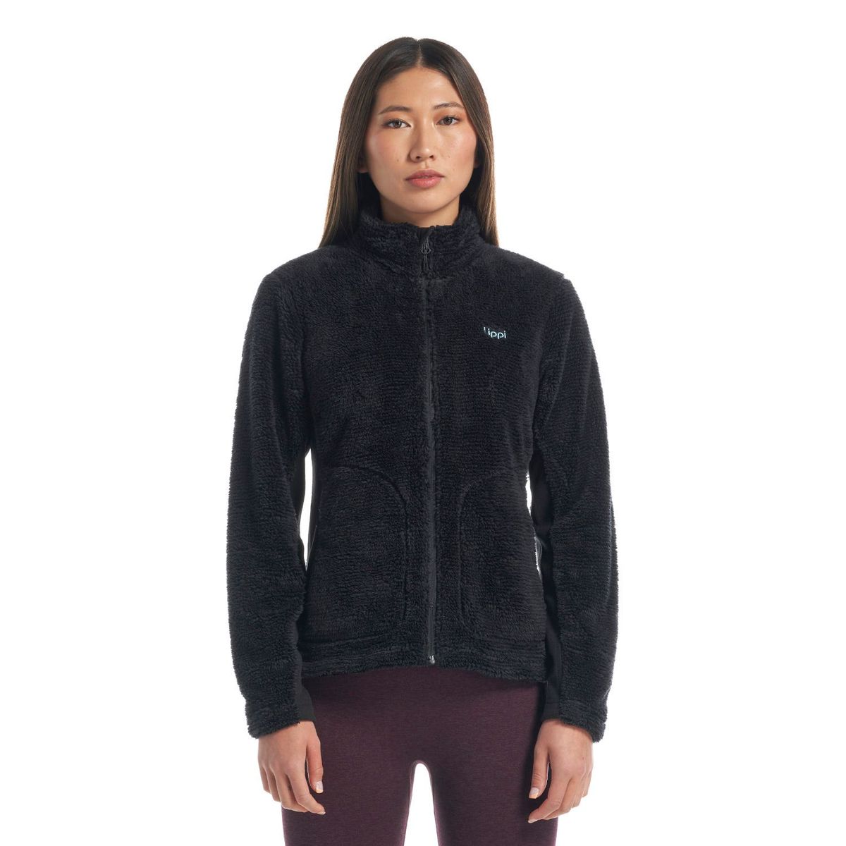 LIPPI - Chaqueta Mujer Ferret Shaggy-Pro Jacket Negro Lippi