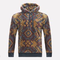 Poleron Hombre Cangur-oso Print Azul