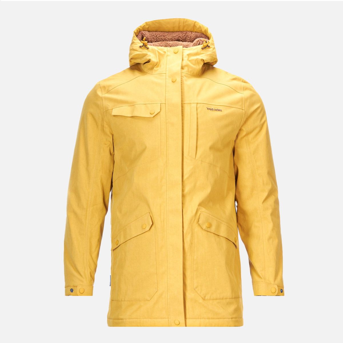 HAKA HONU - Chaqueta Hombre Yak Mostaza Haka Honu