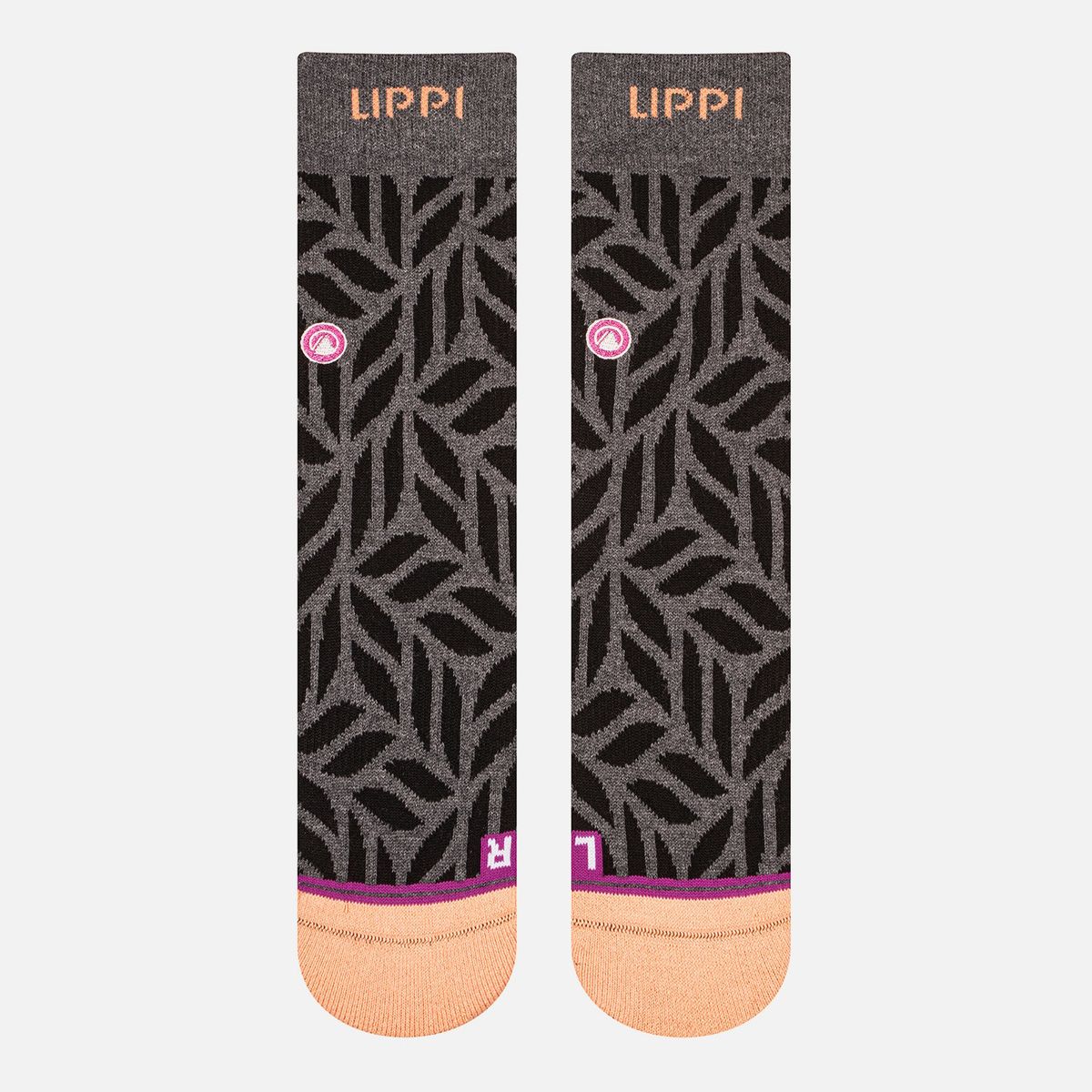 LIPPI - Calcetin Mujer Travel Walk Classic Socks Gris Lippi