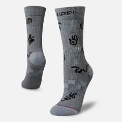 LIPPI - Calcetin Mujer Travel Walk Classic Socks Celeste