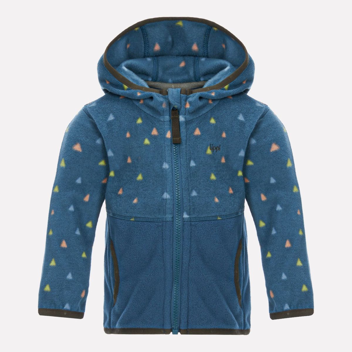 LIPPI - Poleron Baby Boy Delta Sweatshirt Café Pardo Lippi