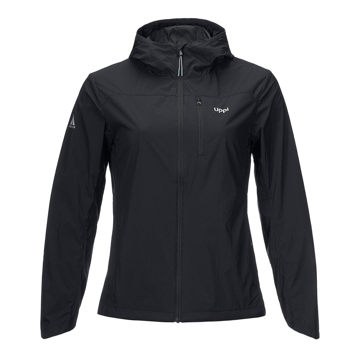 LIPPI - Chaqueta Mujer Spry WindBreaker Hoody Jacket Negro Lippi
