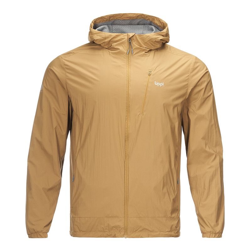 LIPPI - Chaqueta Hombre Spry Windbreaker Nano-F Hoody Jacket Azul Noche Lippi