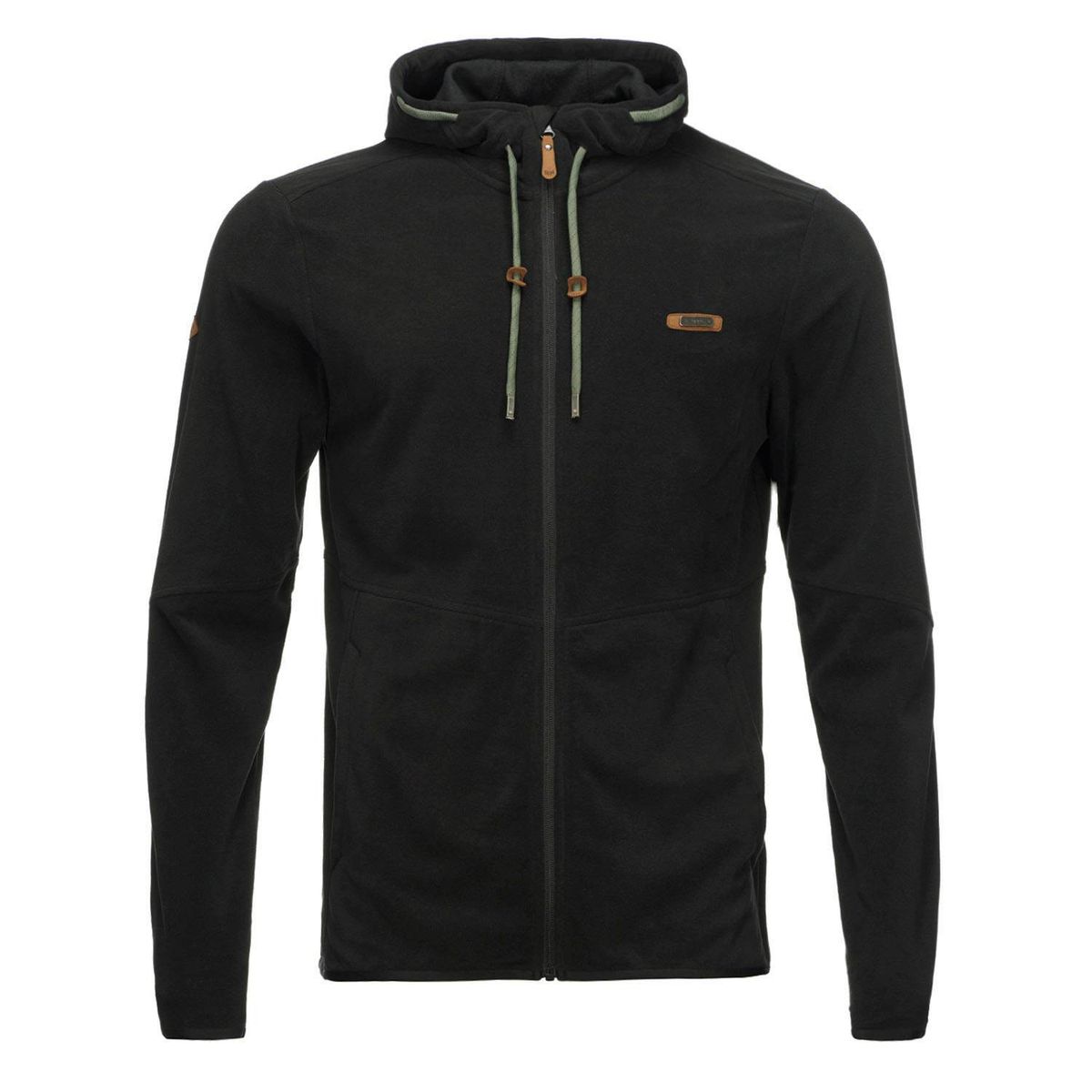 LIPPI - Poleron Hombre Stripes Nano-F Full Zip Hoody Verde Lippi