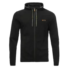 LIPPI - Poleron Hombre Stripes Nano-F Full Zip Hoody Verde