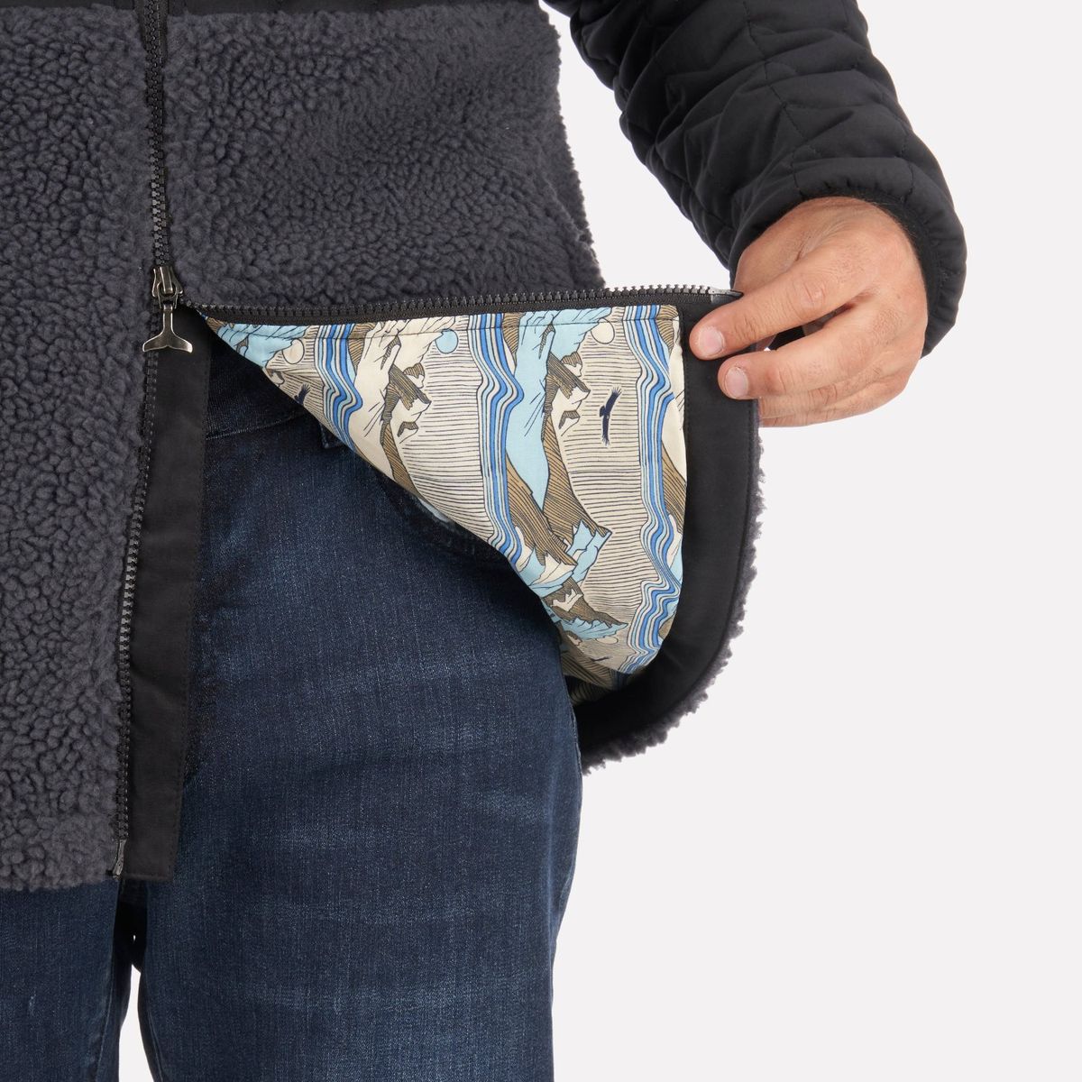 HAKA HONU - Chaqueta Hombre Noes-Ni Negro Haka Honu