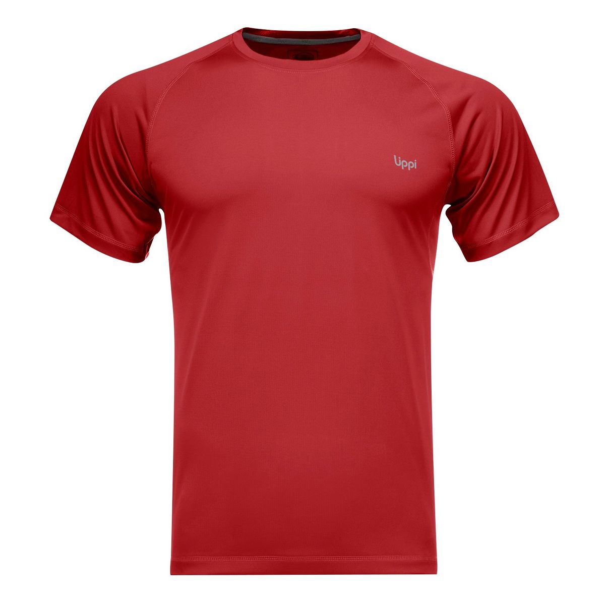 LIPPI - Polera Hombre Core Q-Dry T-Shirt Melange Grafito Lippi