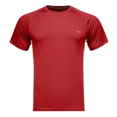 LIPPI - Polera Hombre Core Q-Dry T-Shirt Melange Grafito