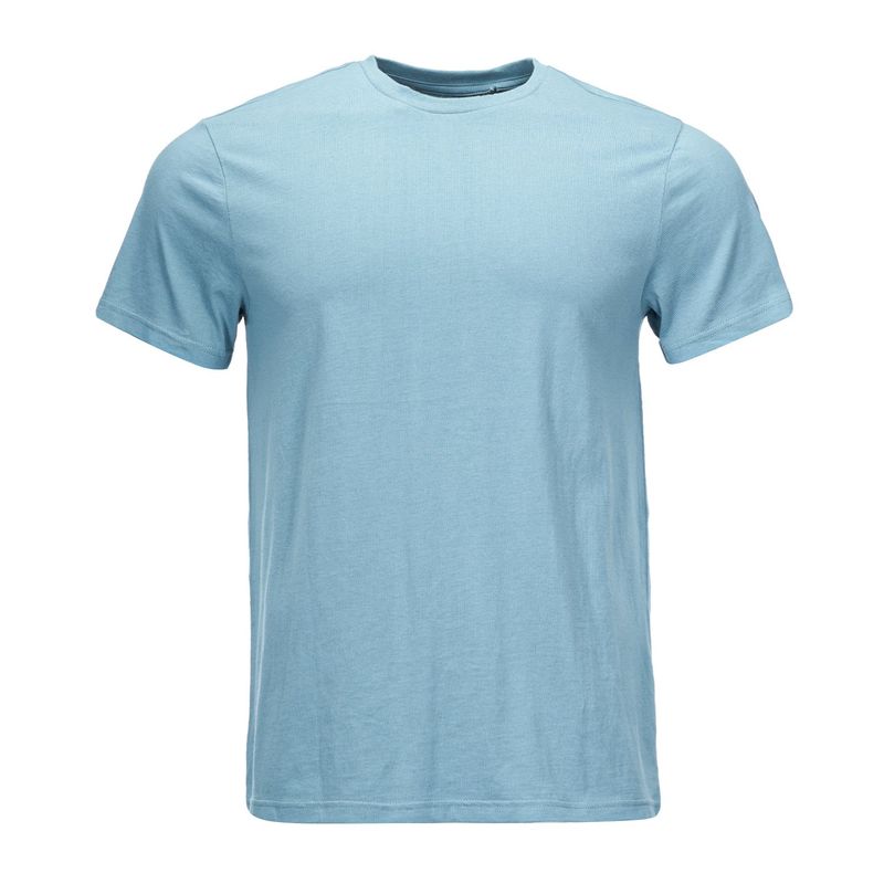 GEOGRAPHY - Polera Hombre Liquen Gris Melange Geography