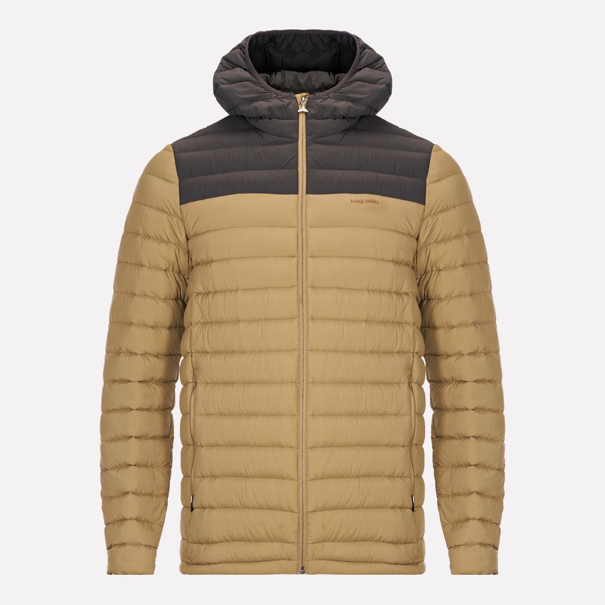 HAKA HONU - Chaqueta Hombre Infiernillo Con Gorro Grismostaza Haka Honu