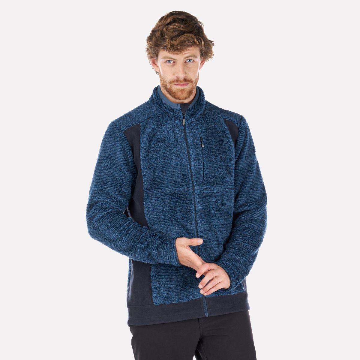 LIPPI - Chaqueta Hombre Ferret Shaggy-Pro Jacket Azul Oscuro Lippi