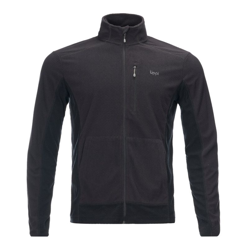 LIPPI - Poleron Hombre Numan Nano-F Jacket Negro Lippi
