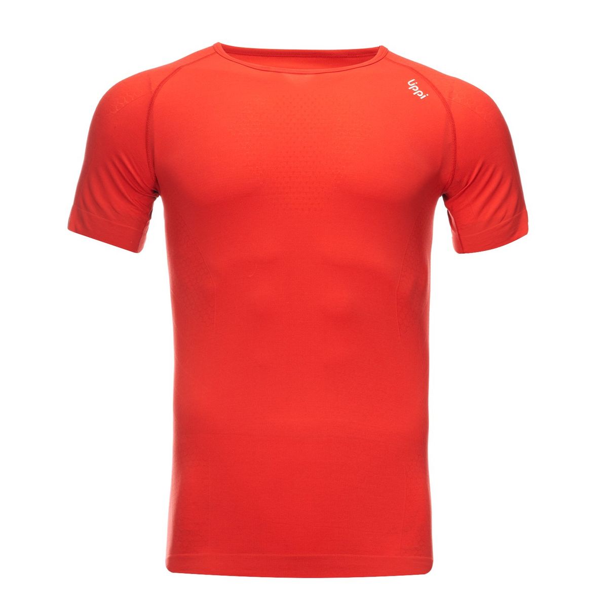 LIPPI - Primera Capa Hombre Skintec 1000 Seamless Short Sleeve Rojo Lippi