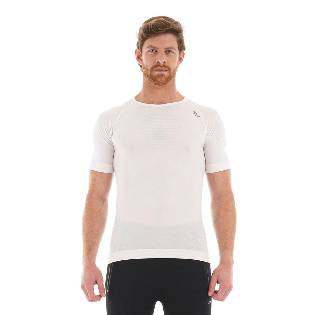 LIPPI - Primera Capa Hombre Skintec 1000 Seamless Short Sleeve Rojo Lippi