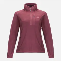 LIPPI - Chaqueta Mujer Paicavi Therm-Pro 14 Zip Jacket Burdeo