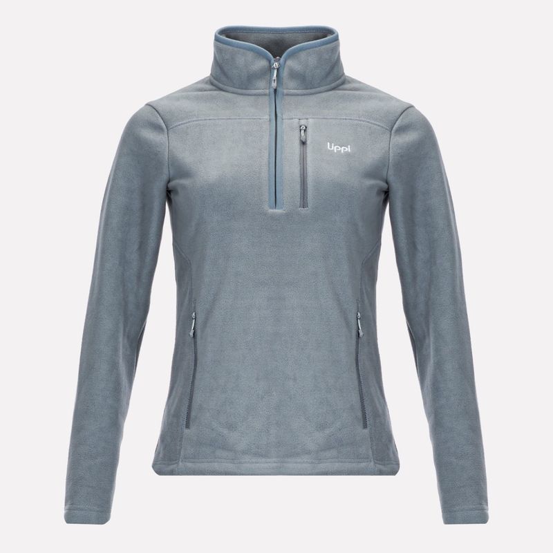 LIPPI - Chaqueta Mujer Paicavi Therm-Pro 14 Zip Jacket Verde Grisaceo Lippi.