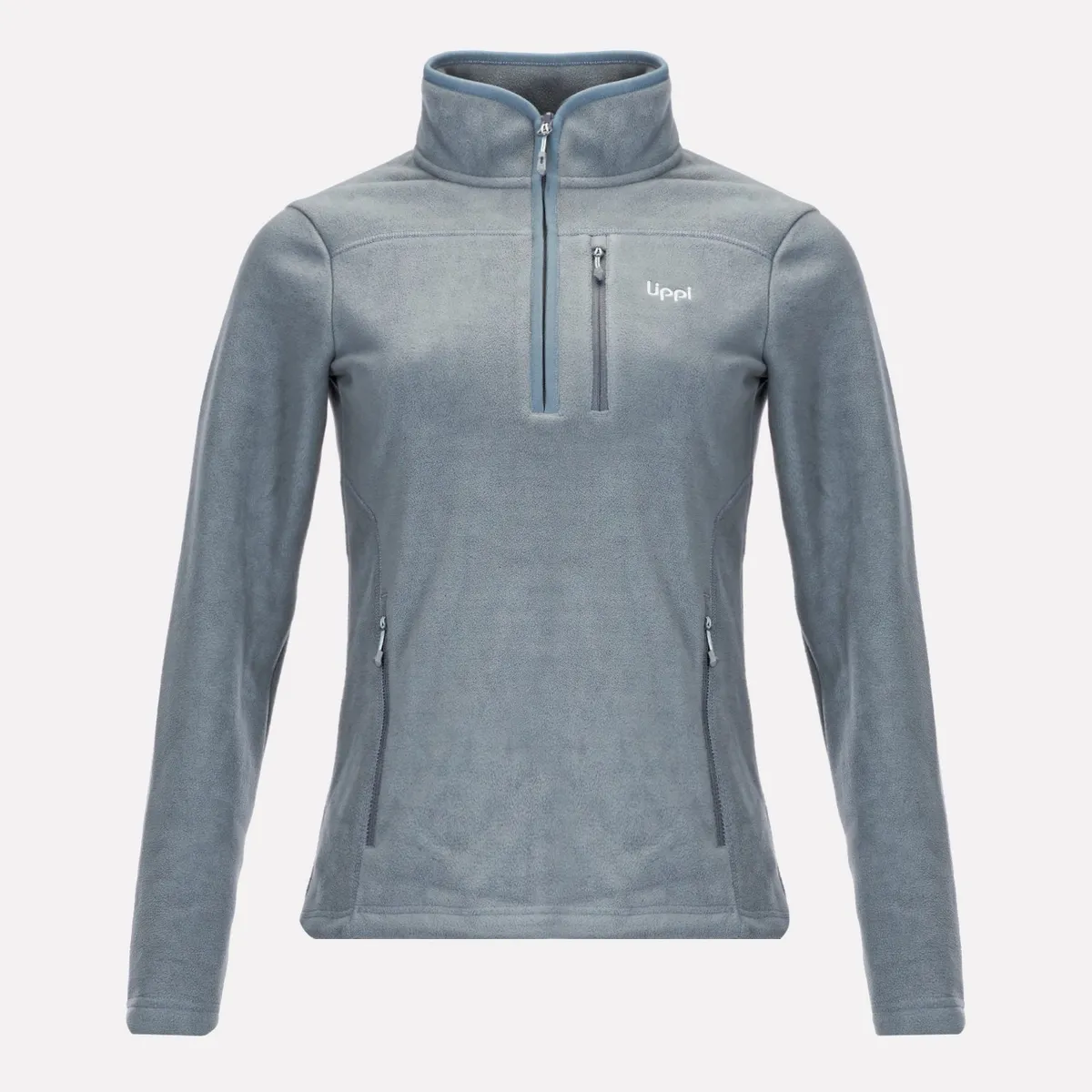 LIPPI - Chaqueta Mujer Paicavi Therm-Pro 14 Zip Jacket Verde Grisaceo Lippi