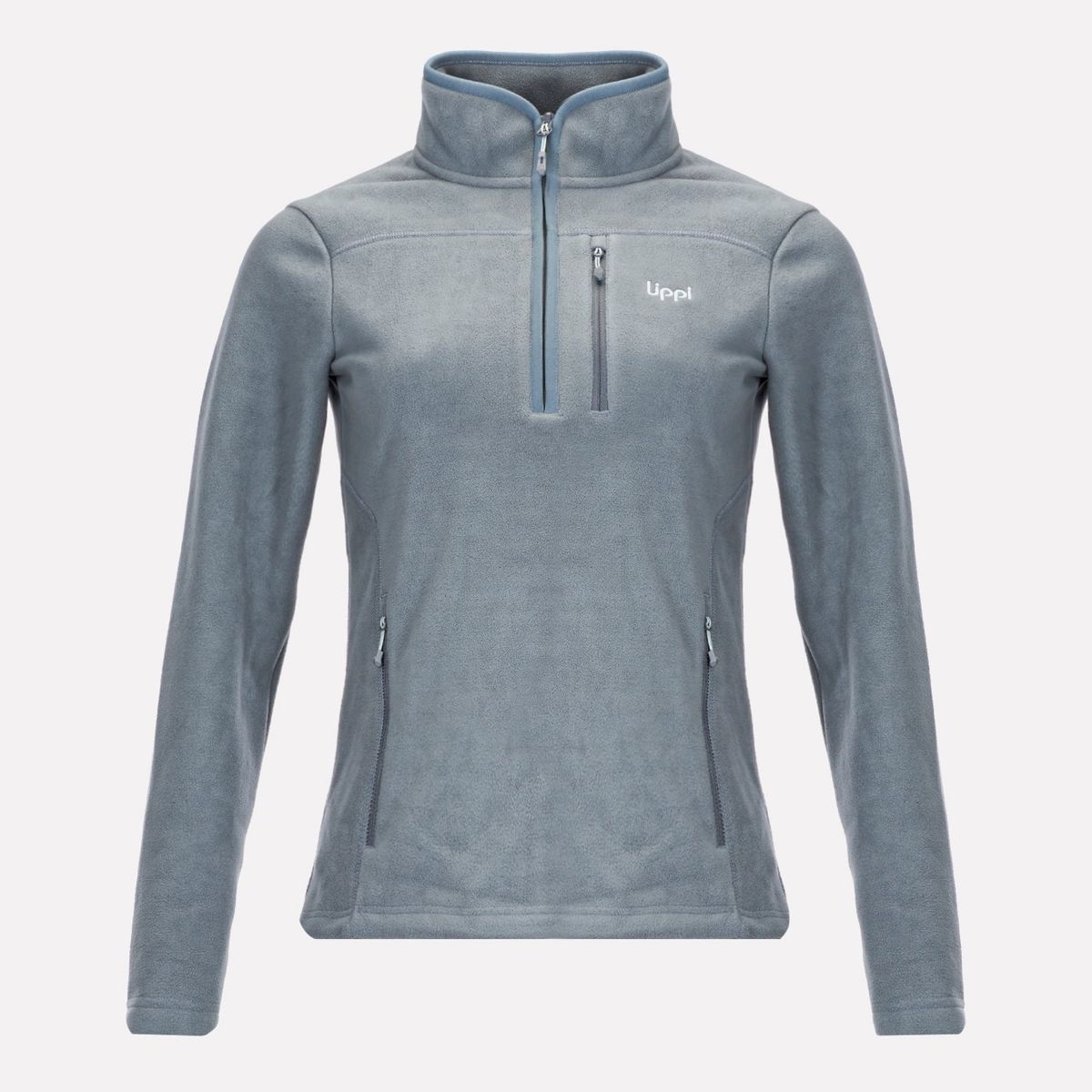 LIPPI - Chaqueta Mujer Paicavi Therm-Pro 14 Zip Jacket Verde Grisaceo Lippi