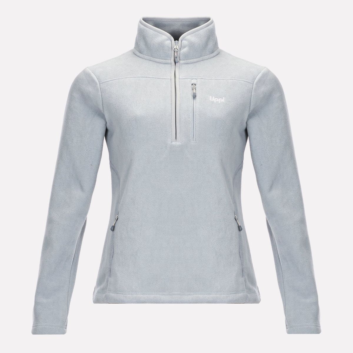 LIPPI - Chaqueta Mujer Paicavi Therm-Pro 14 Zip Jacket Verde Grisaceo Lippi