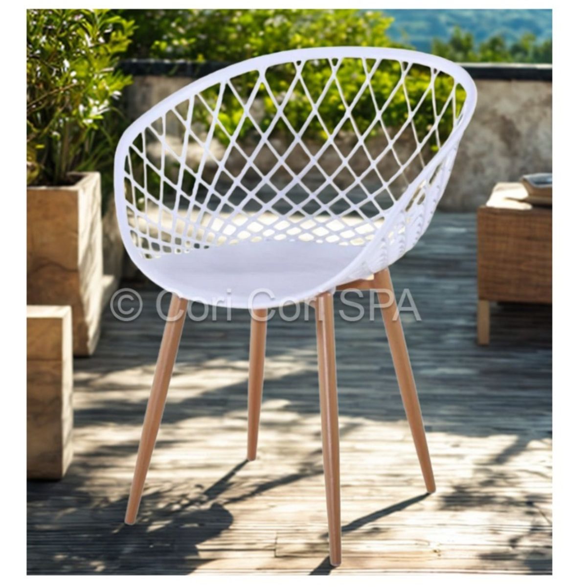 CORI CORI - Butaca Sitial Mesh Blanco