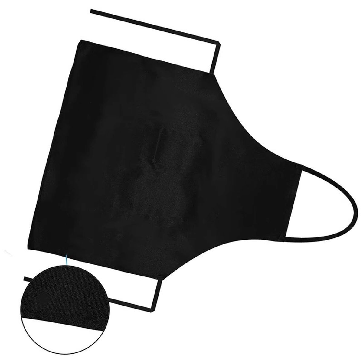 MERCADO CBF - Delantal de Cocina Color Negro del  Tipo Gourmet Unisex