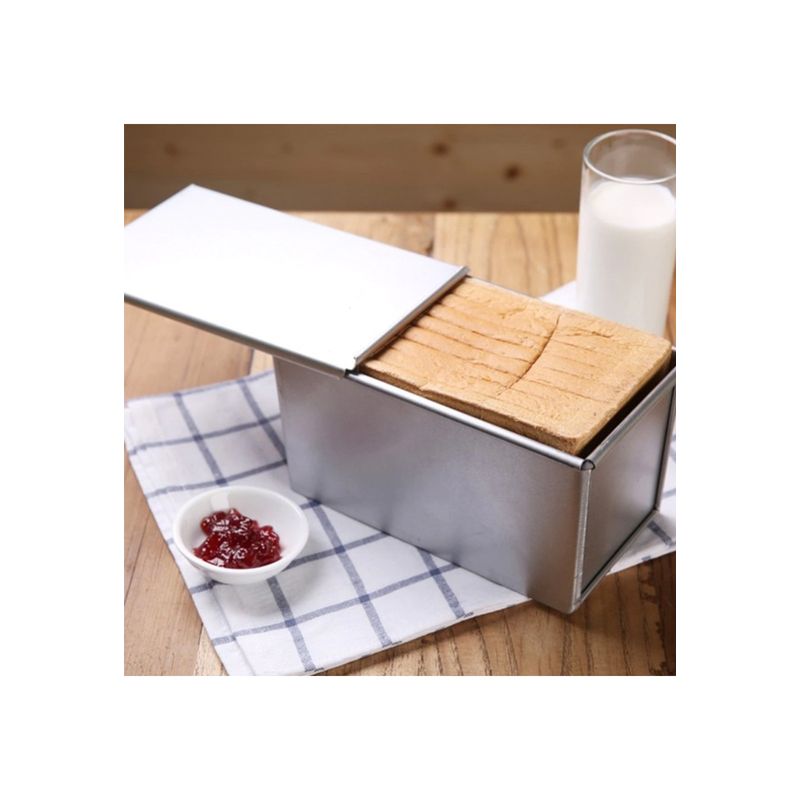 IMAHE - Molde De Pan Aluminio Con Tapa 31X9X11Cm IMAHE