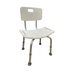 GENERICO - Silla de ducha para baño con respaldo - Royal Care