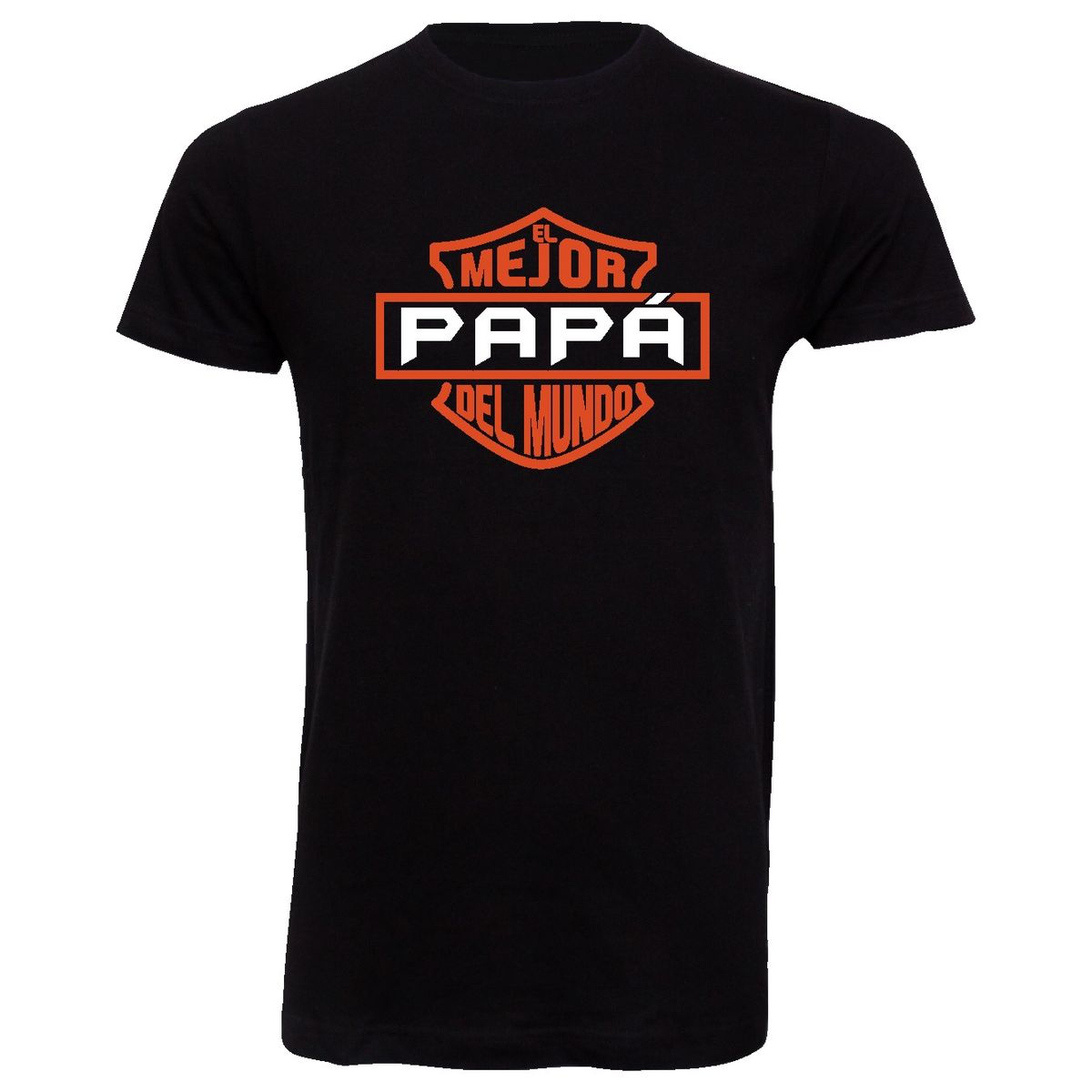 MDC - Polera Manga Corta Hombre Mejor Papá Del Mundo Harley