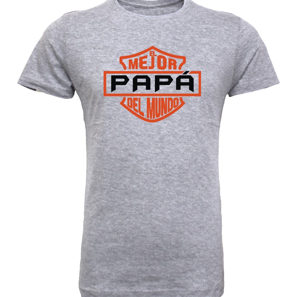 MDC - Polera Manga Corta Hombre Mejor Papá Del Mundo Harley