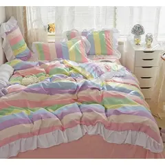 HOMER DESIGN - Set Ropa De Cama Sabanas +funda De Plumon 2 Plazas Hsjjhb3