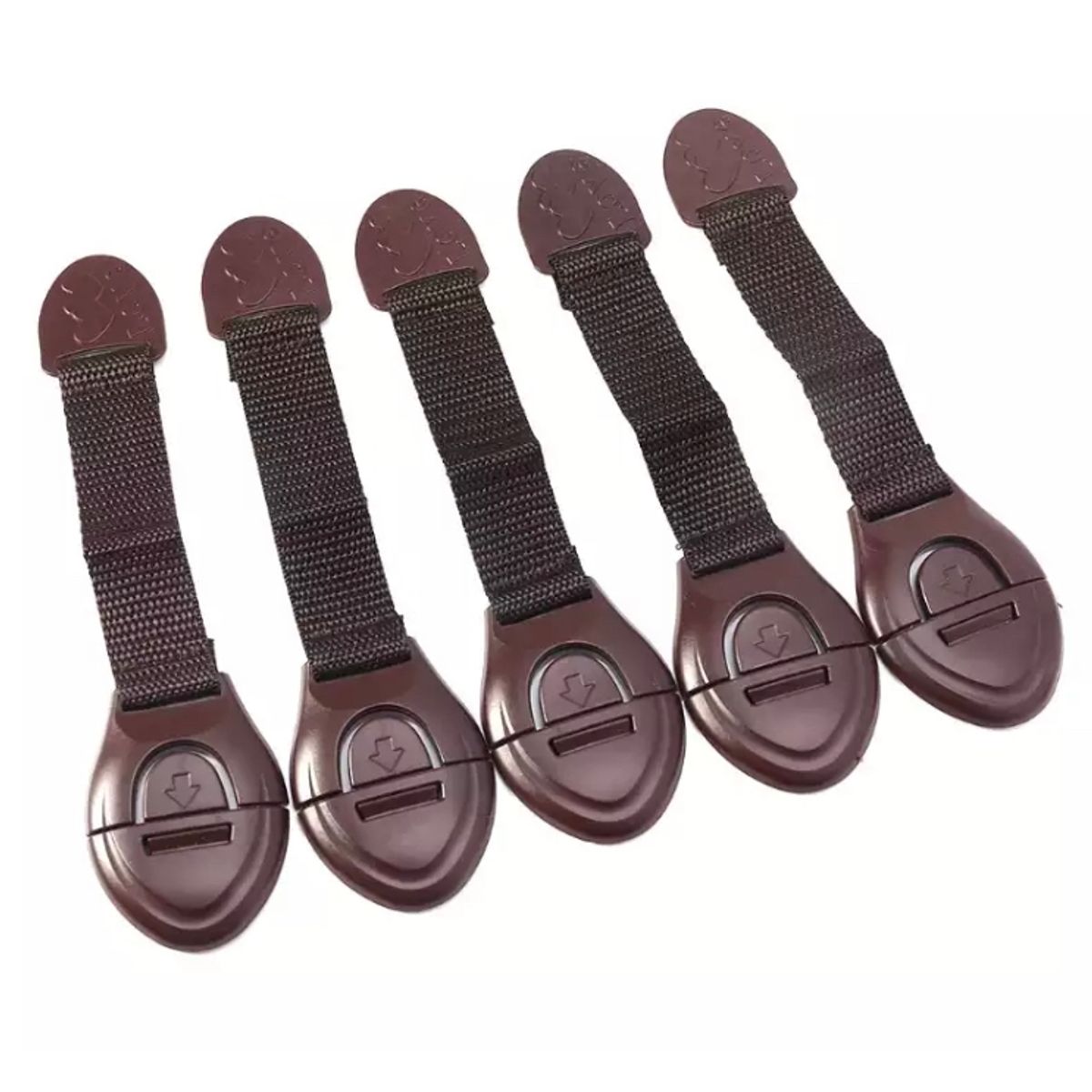 MERCADO CBF - Cierres Seguridad Traba Puertas o Cajones Pack 5 Un. Cafes