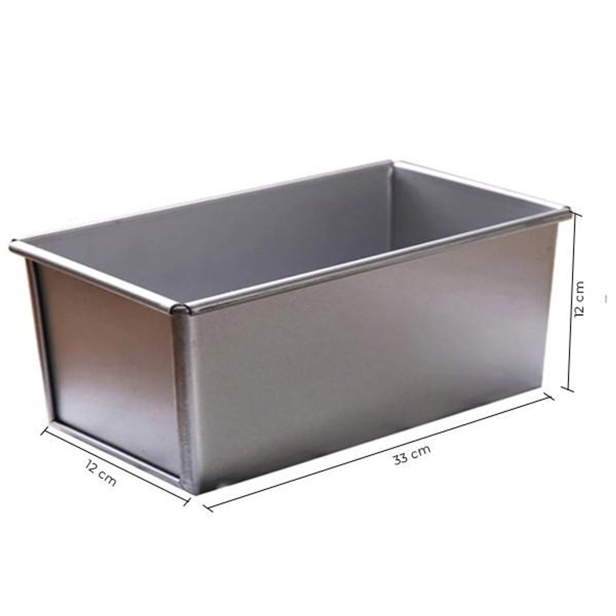 COOK IN - MOLDE DE PAN ALUMINIO ANTIAHEDERENTE 33X12X12 CM 1000GR